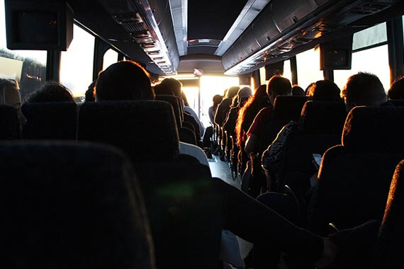 charleston south coach buses